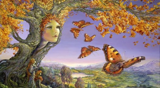 Live Ur Dreams Butterfly Tree